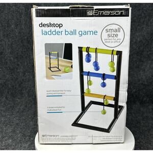 Emerson Desktop Ladder Ball Game Mini Office Toy Fun Novelty Gift Desktop Toss